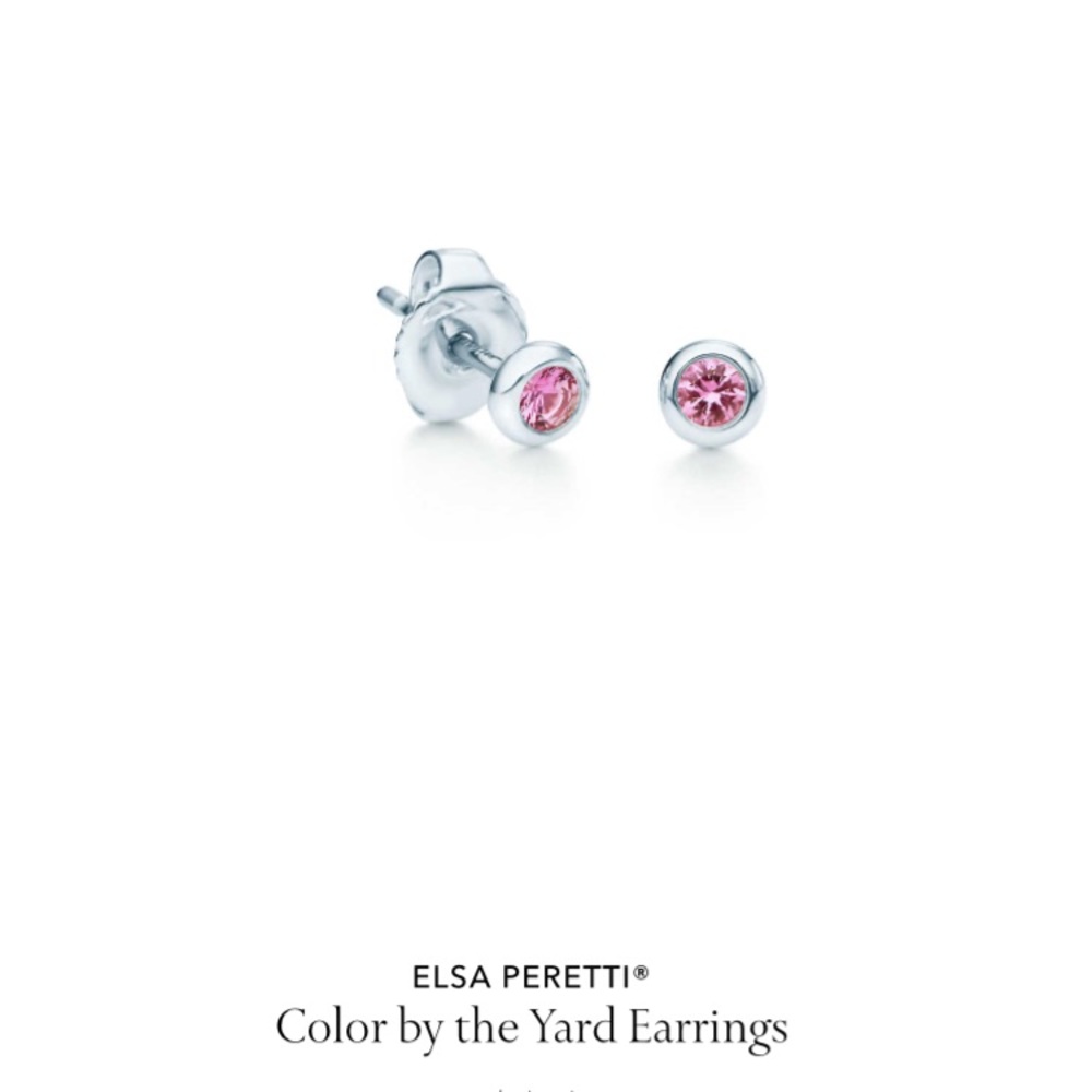 New Tiffany Elsa Peretti earrings.